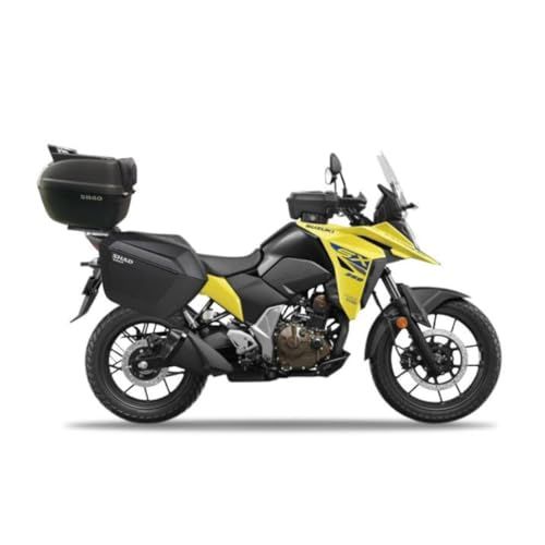 SHAD(シャッド) バイク 【セット売り】SH23 サイドケース+フィッティングキット 互換性:Vストローム250SX(23-26)as