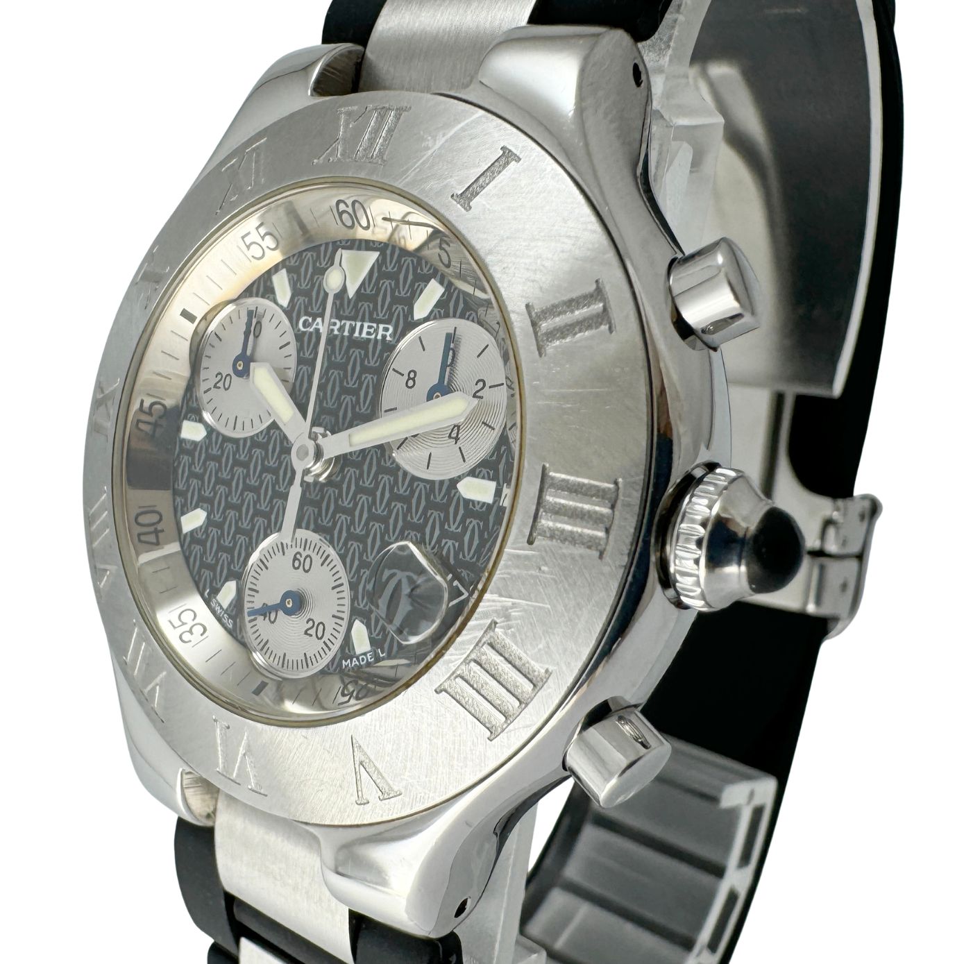 カルティエ Cartier☆クロノスカフ must21】W10125U2 中古 メンズ