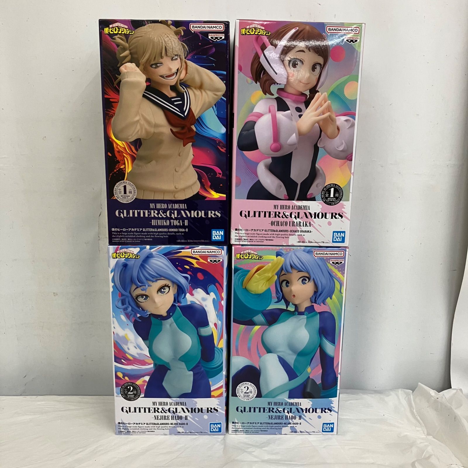 【新品・未開封・定価以下】うたうフィギュア プリン＆メロエッタ セット 未開封 僕のヒーローアカデミア GLITTER GLAMOURS フィギュア 4種