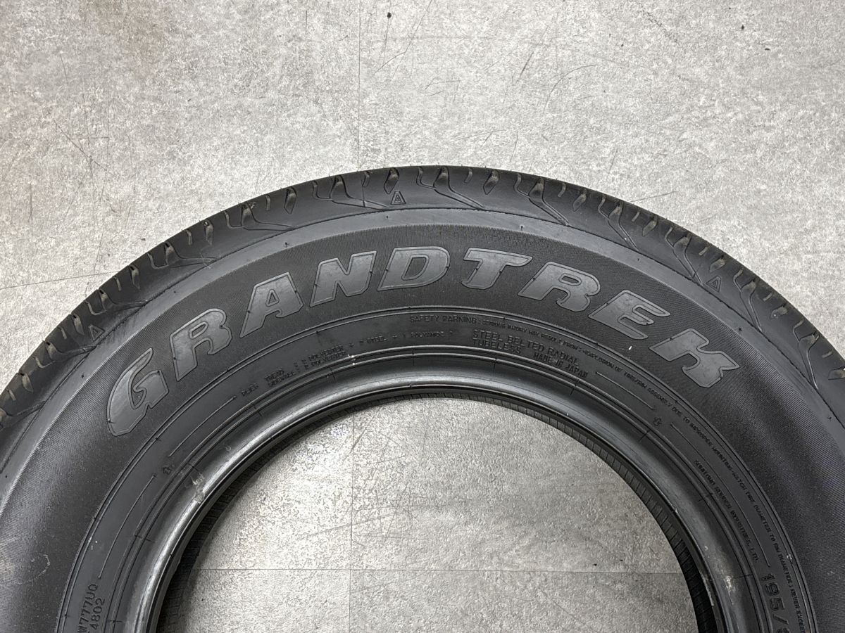 新車外し品】ダンロップ グラントレック AT20 195/80R15 4本セット 