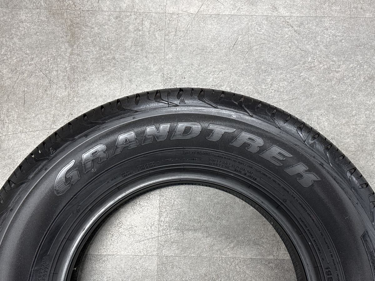 新車外し品】ダンロップ グラントレック AT20 195/80R15 4本セット 