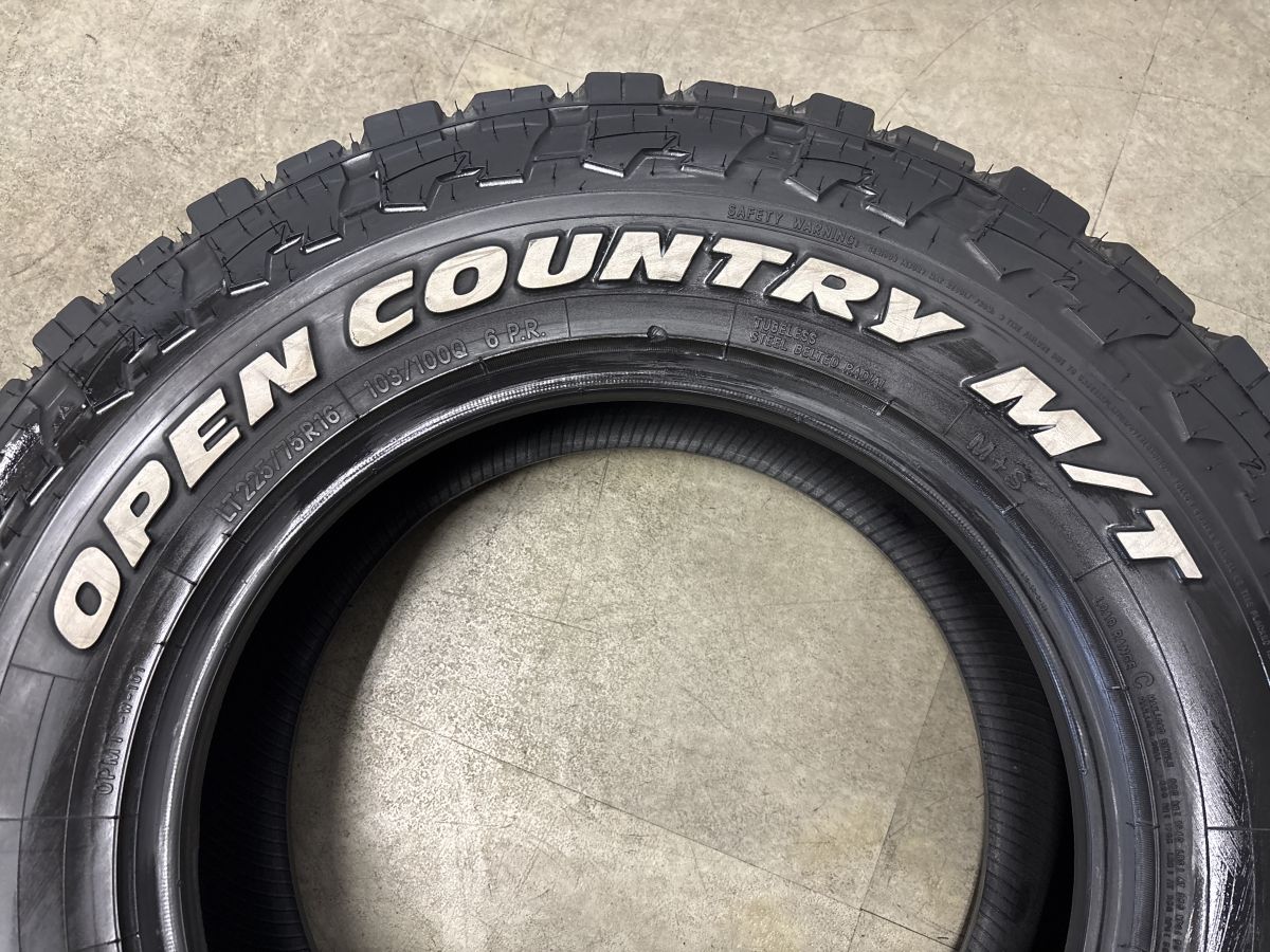 【ホワイトレター】トーヨー オープンカントリー M/T LT225/75R16 4本 リフトアップサイズ JB64 JB23 ジムニー JB74 シエラ JC74 ノマド 【ホワイトレター】トーヨー オープンカントリー M/T LT225/75R16 4本 リフトアップサイズ JB64 JB23 ジムニー JB74 シエラ JC74 ノマド