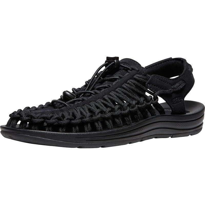 【新品】 [キーン] サンダル UNEEK ユニーク レディース BLACK/BLACK 24.0 cm