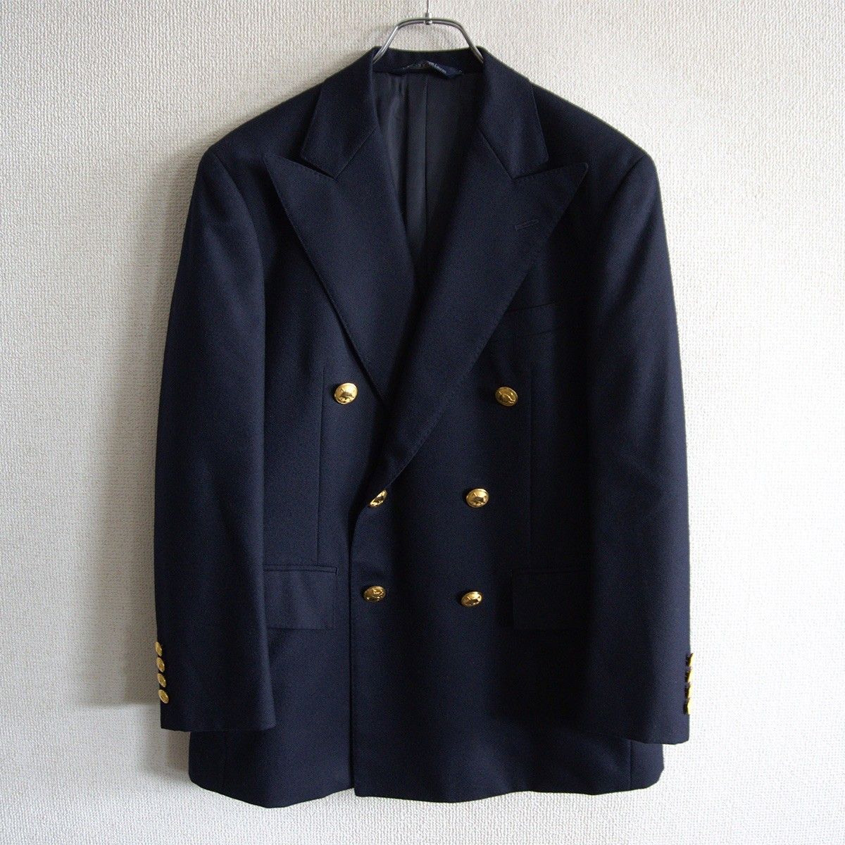 最高級品】POLO RALPH LAUREN【テーラードジャケット /紺ブレ】165