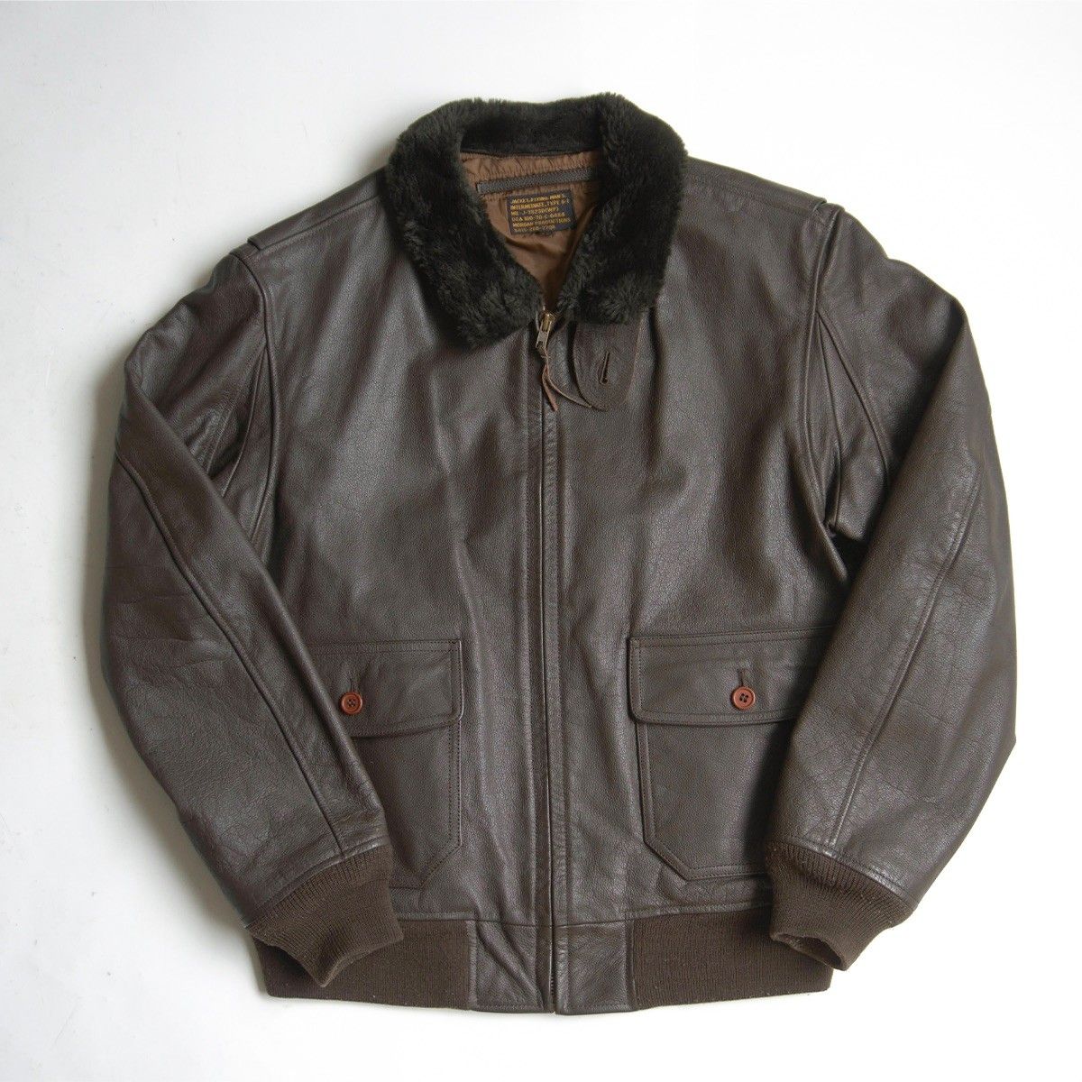 【美品/ビッグサイズ】MORGAN PRODUCTIONS【G-1 レザー フライトジャケット】42 ダークブラウン モーガン 26070307 美品/ビッグサイズ】MORGAN PRODUCTIONS【G-1 レザー フライト
