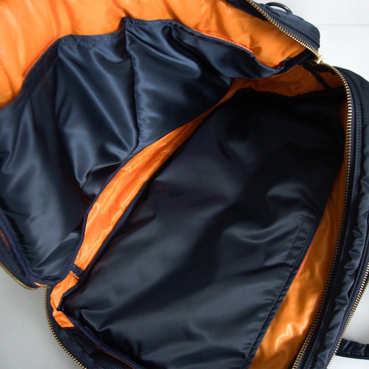 美品/アイアンブルー】PORTER 【タンカー 2層式 3WAY ブリーフケース