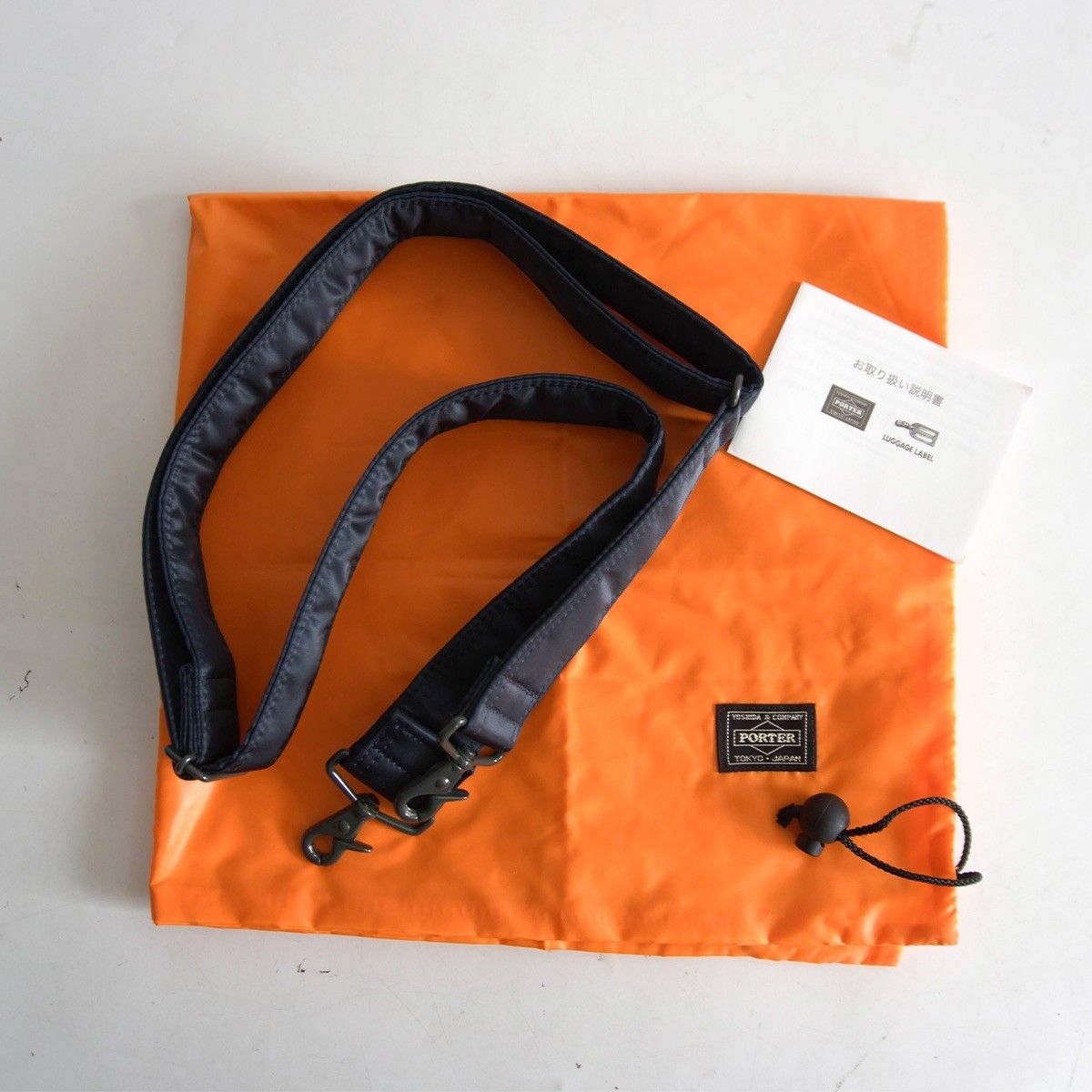 美品/アイアンブルー】PORTER 【タンカー 2層式 3WAY ブリーフケース