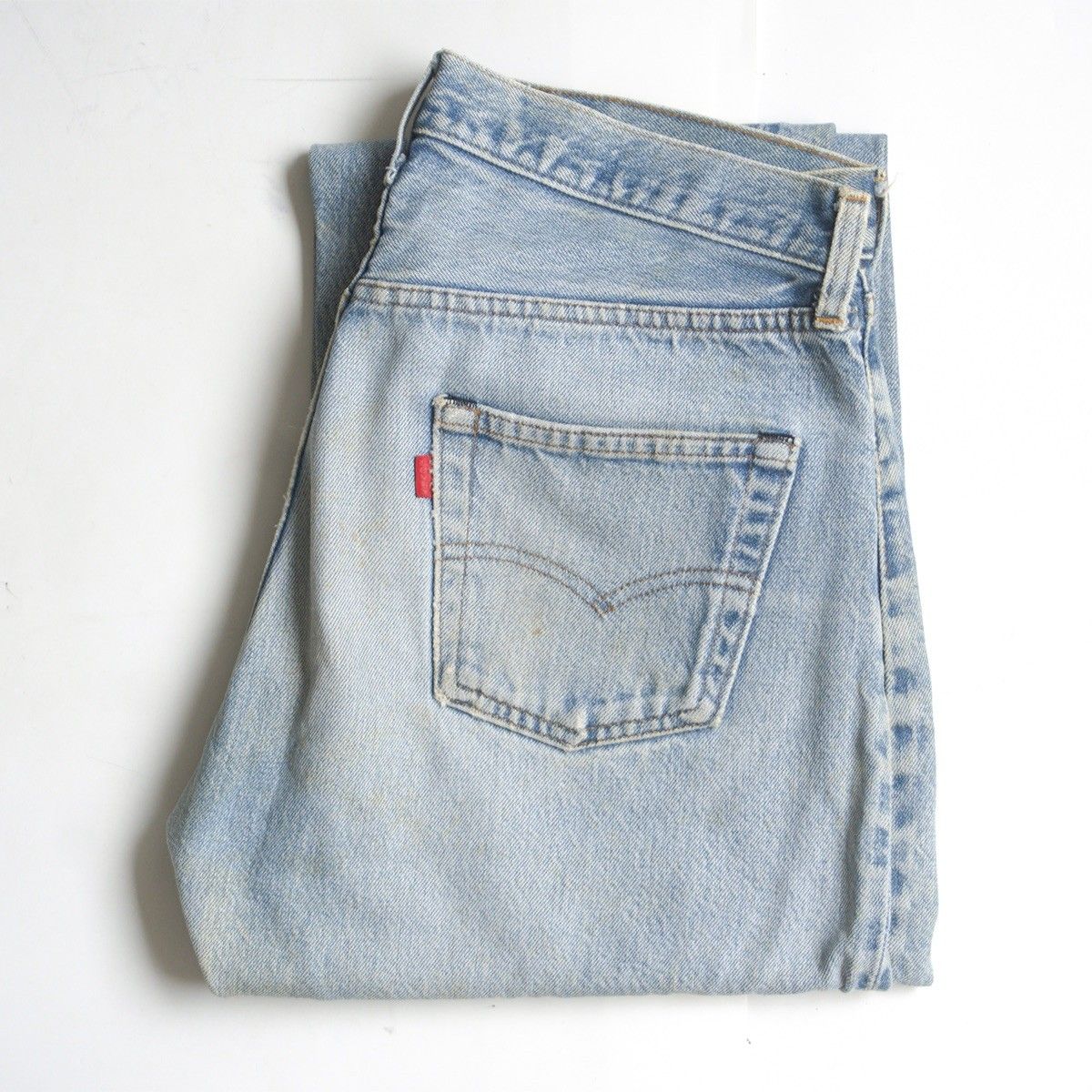 雰囲気抜群/80s】 LEVI'S 【501 赤耳 デニムパンツ】ボタン裏524
