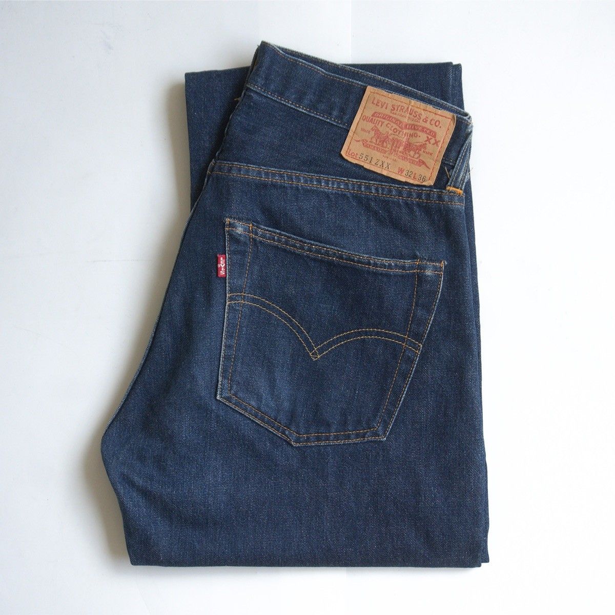 LEVI'S 【551ZXX ビッグE 】33×36 555 米国製 バレンシア製】 LEVI'S 【551ZXX ビッグE デニムパンツ 】32×36