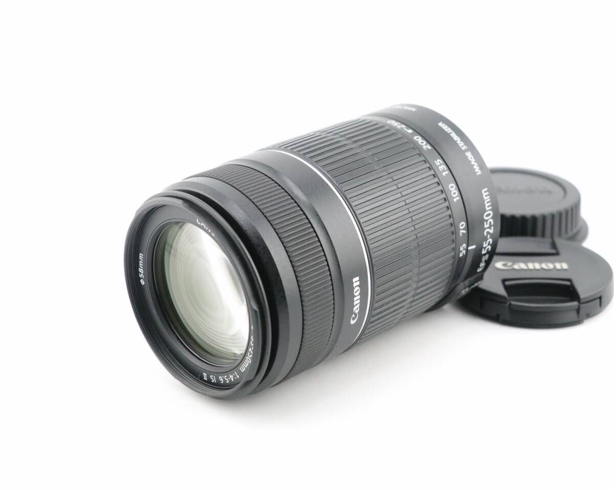★極上品★キヤノン CANON EF-S 55-250mm F4-5.6 IS II★　I0778＃5383