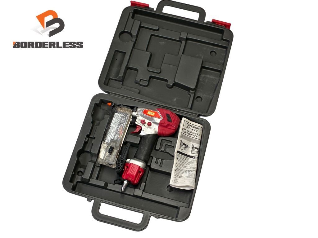 ☆中古品☆MAX マックス 常圧 ピンネイラ TA-250P3(D) ストレートプラグ エア釘打機133089