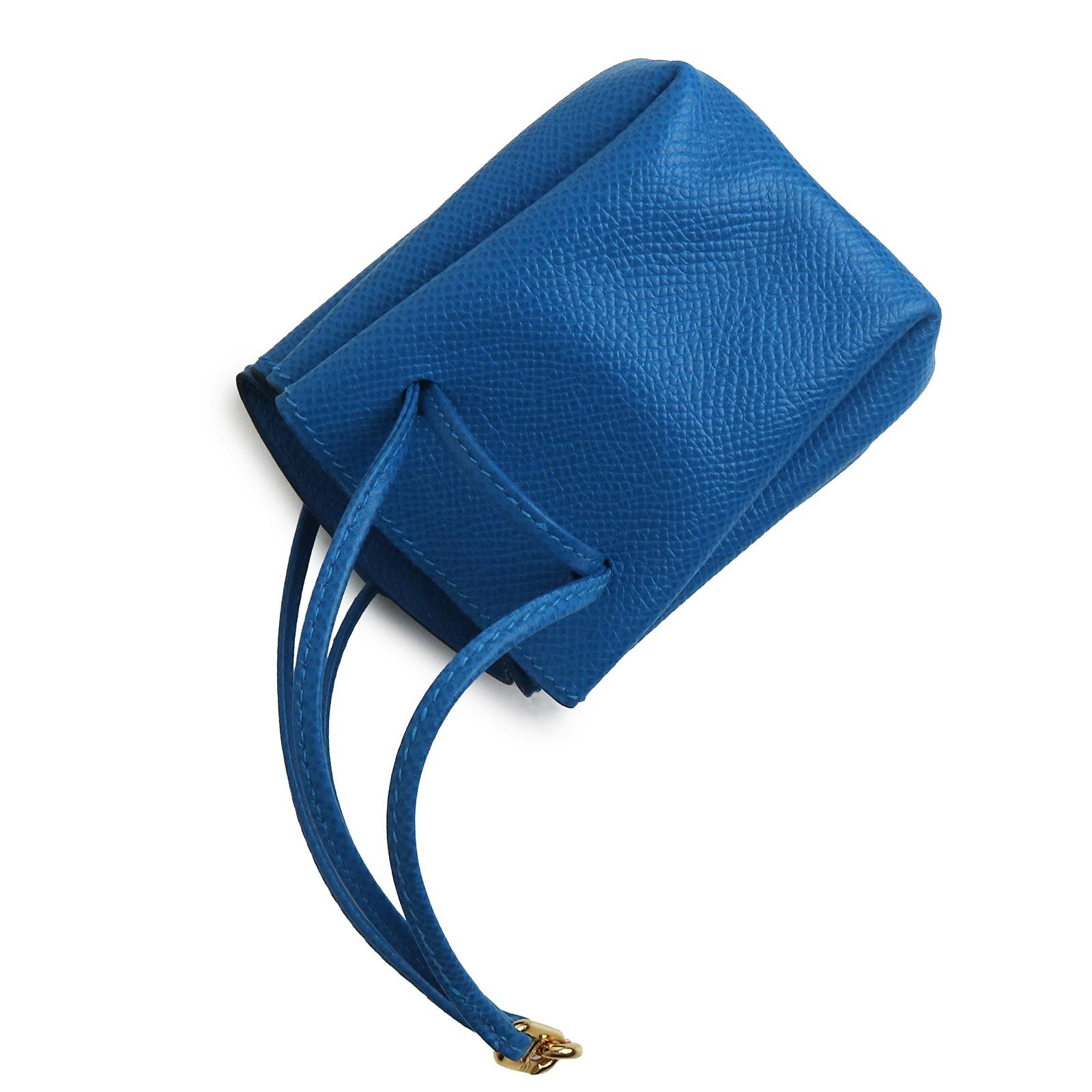 美品 HERMES エルメス ヴェスパ クシュベル ポーチ ▢A刻印 エルメス ヴェスパ クシュベル Bleu France ブルーフランス □B刻印