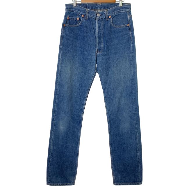【中古】　Levi's　デニムパンツ　90s vintage　90年代　OLD　501XX　刻印546　91年製　Gパン　ジーンズ　ボタンフライ　USA製　アメカジ　古着　/1012