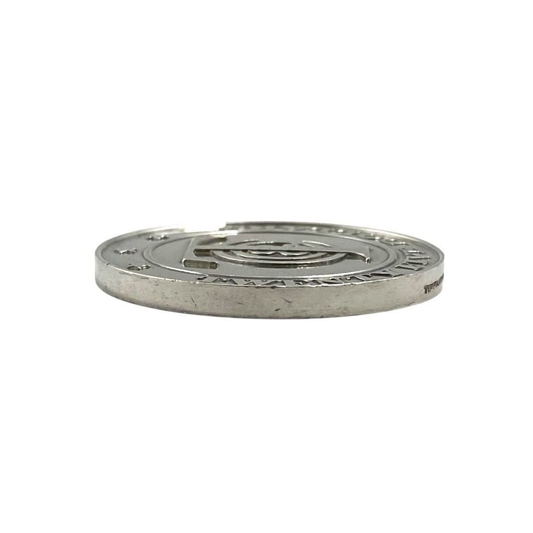 M【TIFFANY&Co.】マネーコイン 25ドル SV925 STERLING SILVER