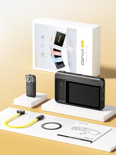 7RYMSスマホ自撮りモニター【4K 60fps リモコン付属】iPhone & Android