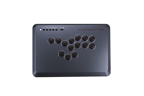Varmilo FK2 Black Leverless Arcade Controller for Fighting Games 格闘ゲーム レバーレス アーケードコントローラー ラピッドトリガー対応 日本正規代理店保証品i
