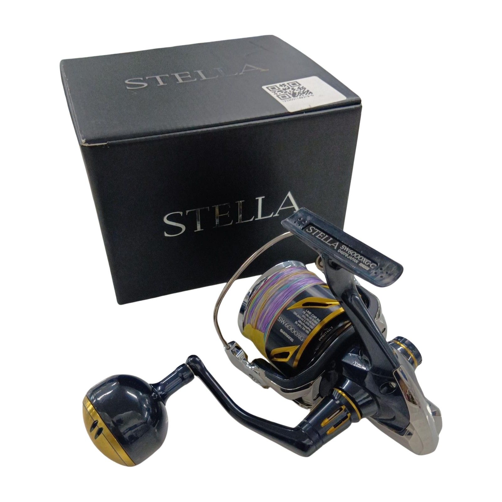 SHIMANO シマノ 04079 釣り用品 リール スピニングリール 20ステラSW 6000XG キズ有 程度C 箱付 ゴロツキあり
