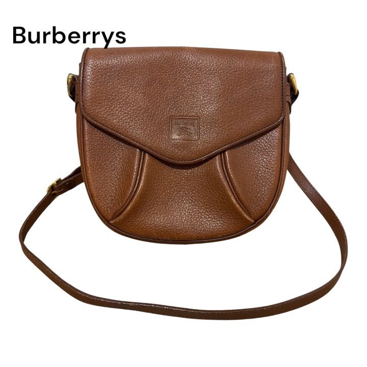 美品】Burberrys バーバリーズ ヴィンテージ オールレザー ショルダー