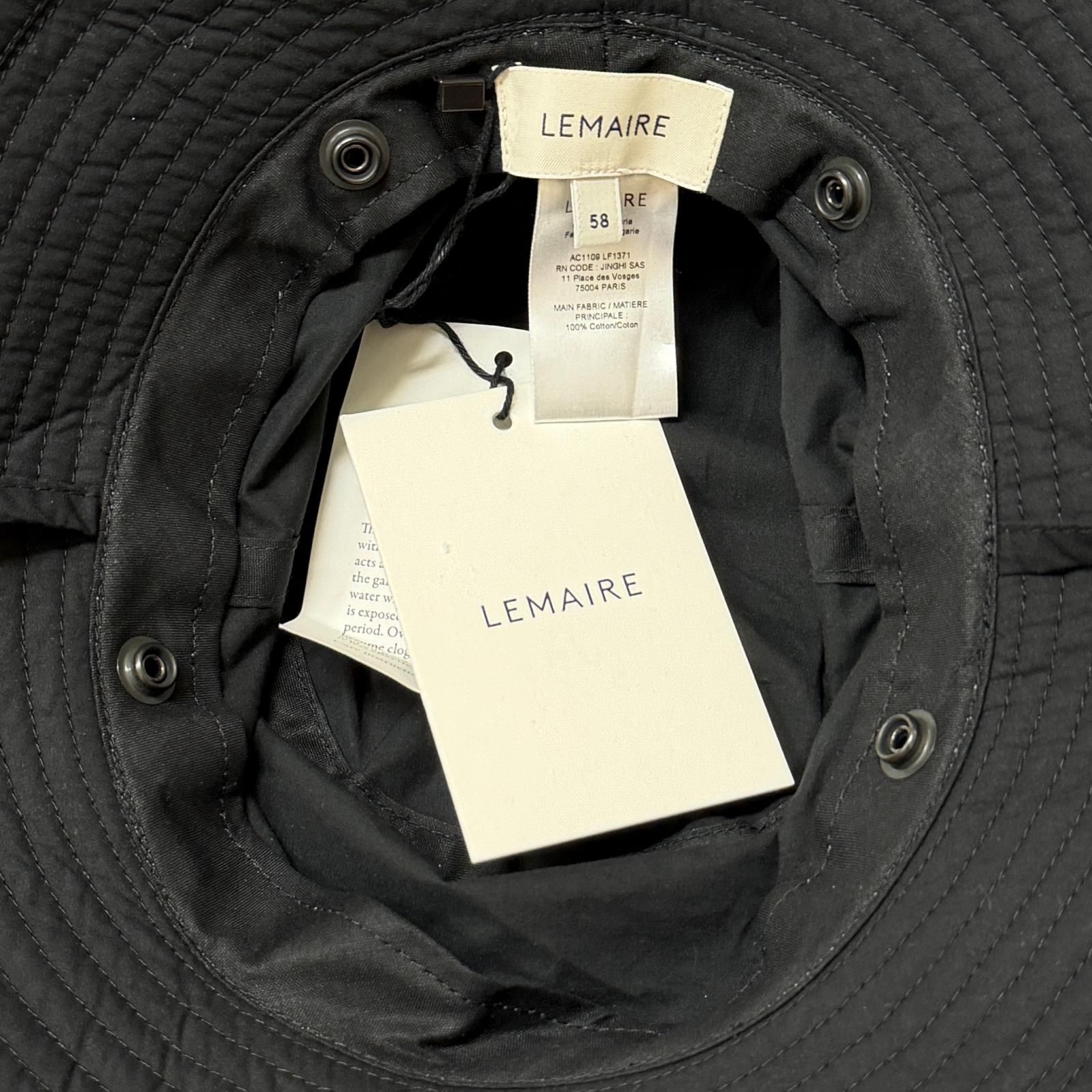 未使用 LEMAIRE DESERT BUCKET HAT デザートバケットハット ルメール