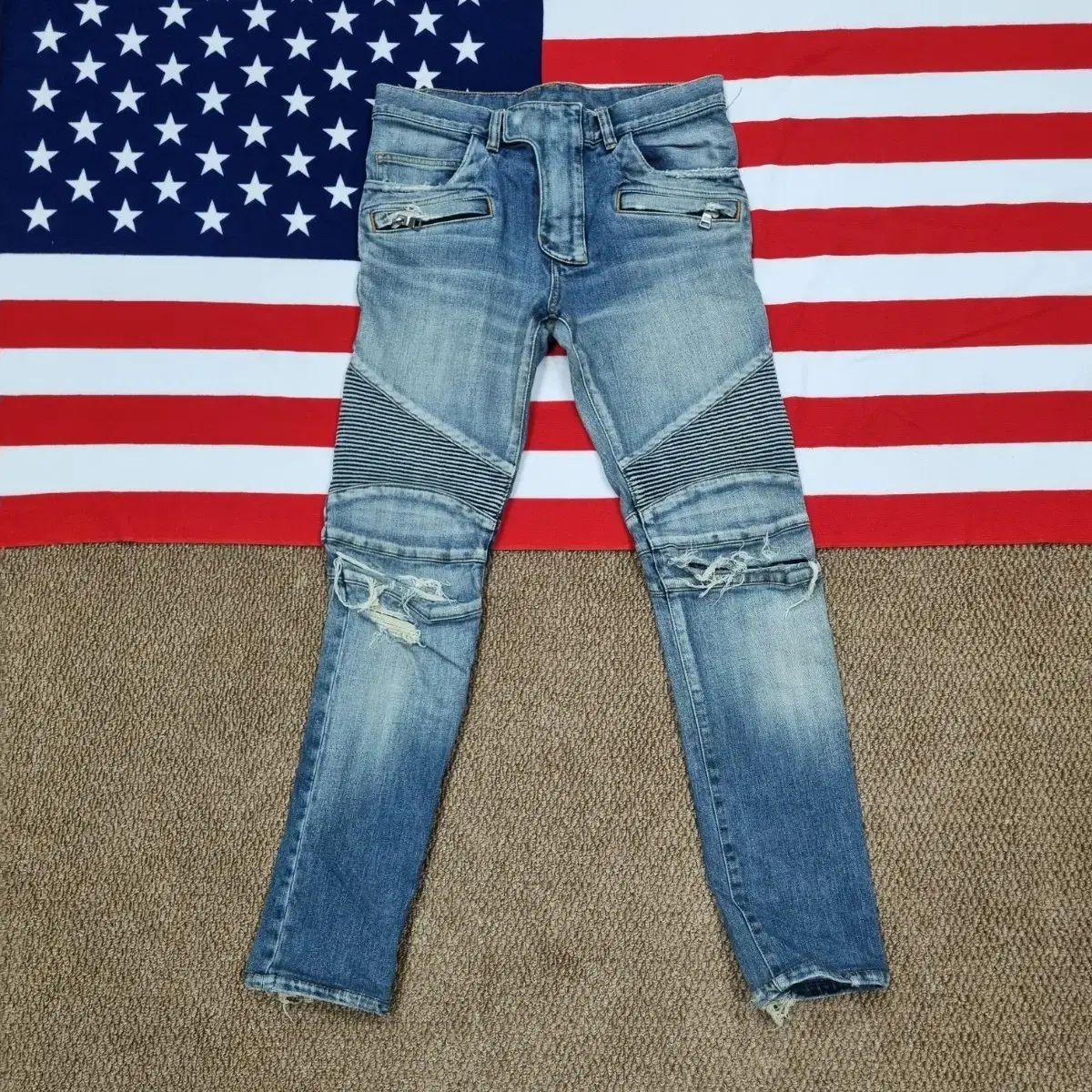 バルマン 16SS ダメージ バイカー ジーン 30,591円
