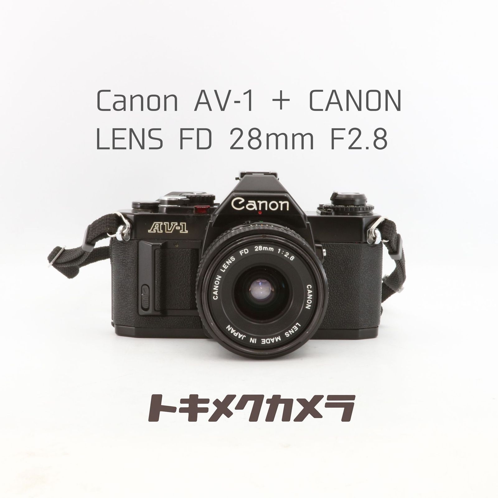 カメラ 【完動品】Canon A-1 + FD 28mm F2.8