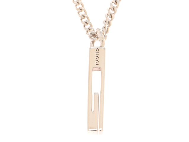 GUCCI グッチ カットアウトGNC/SV/14.3g ネックレス シルバー925 SV925