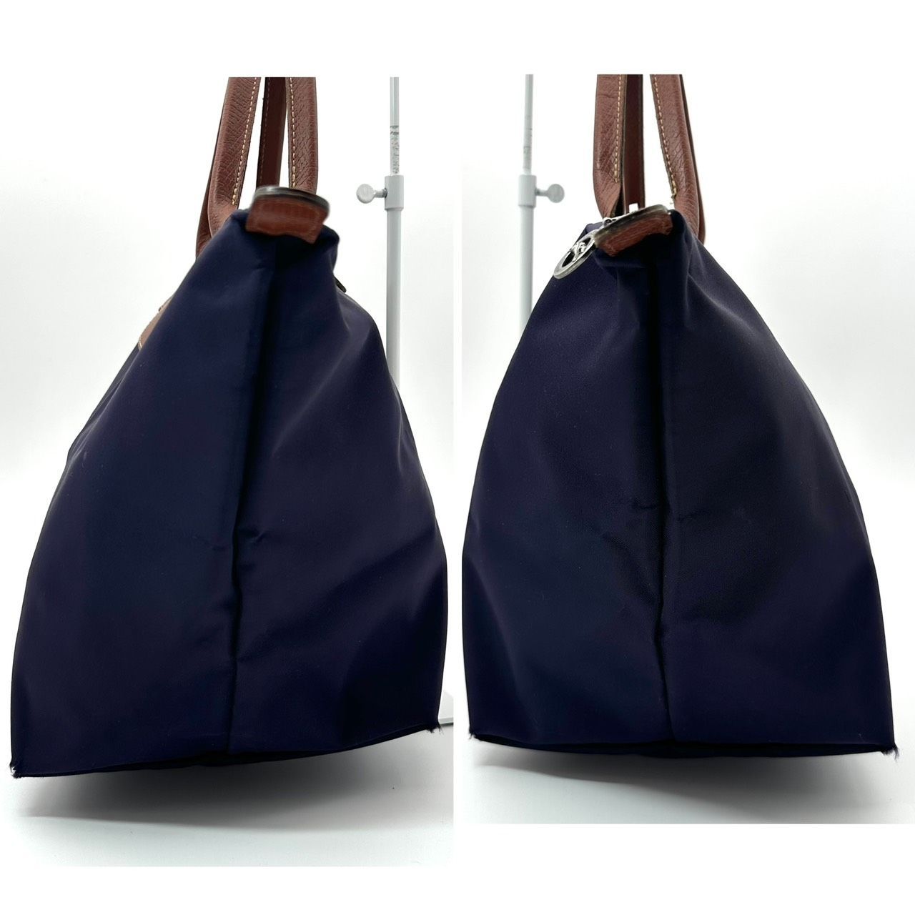 B5822】 Longchamp ロンシャン トートバッグ ル プリアージュ ネイビー