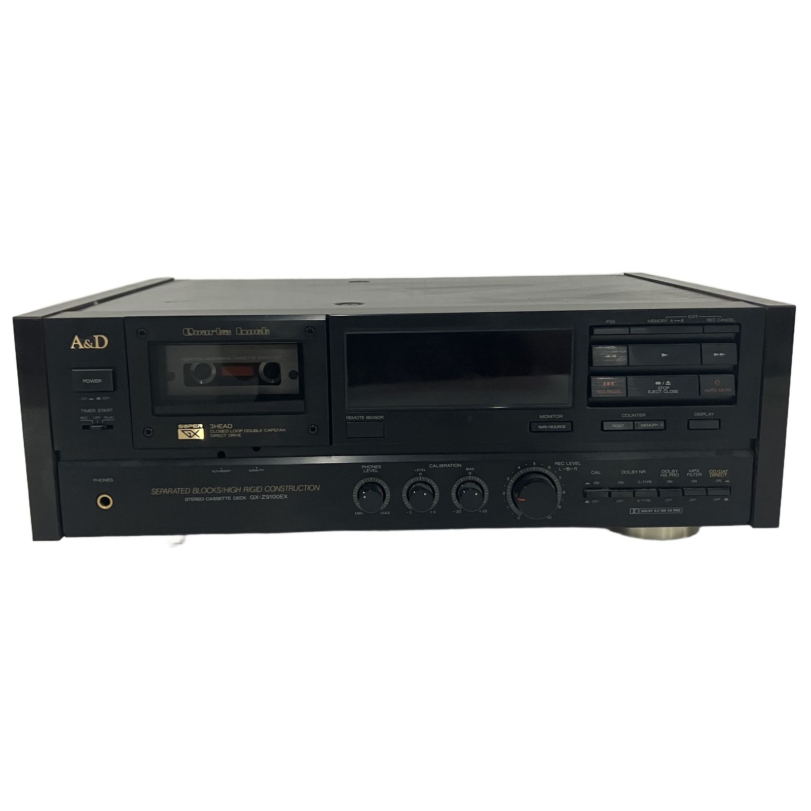 A&D AKAI アカイ GX-Z9100EX カセットデッキ 音響機材 ジャンク