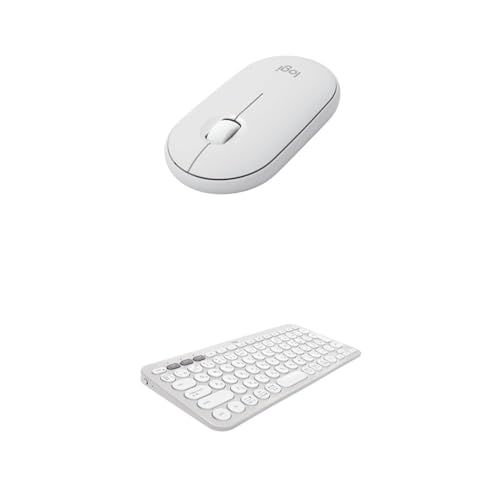 ロジクール ワイヤレスマウス キーボード セット [ M350sOW + K380sOW ] オフホワイト 国内正規品