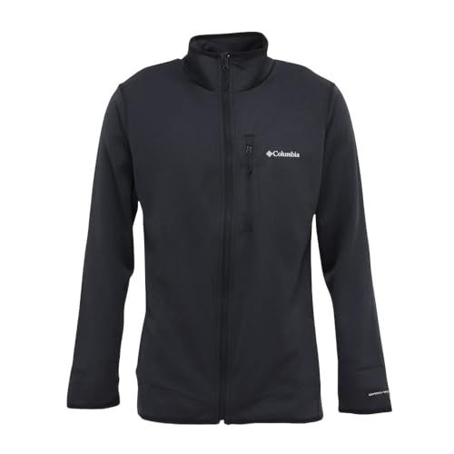 [コロンビア] フルジップ フリース エッセンシャルハイクグリッドフリースフルジップル AE3276 010（ブラック/Men\'s）