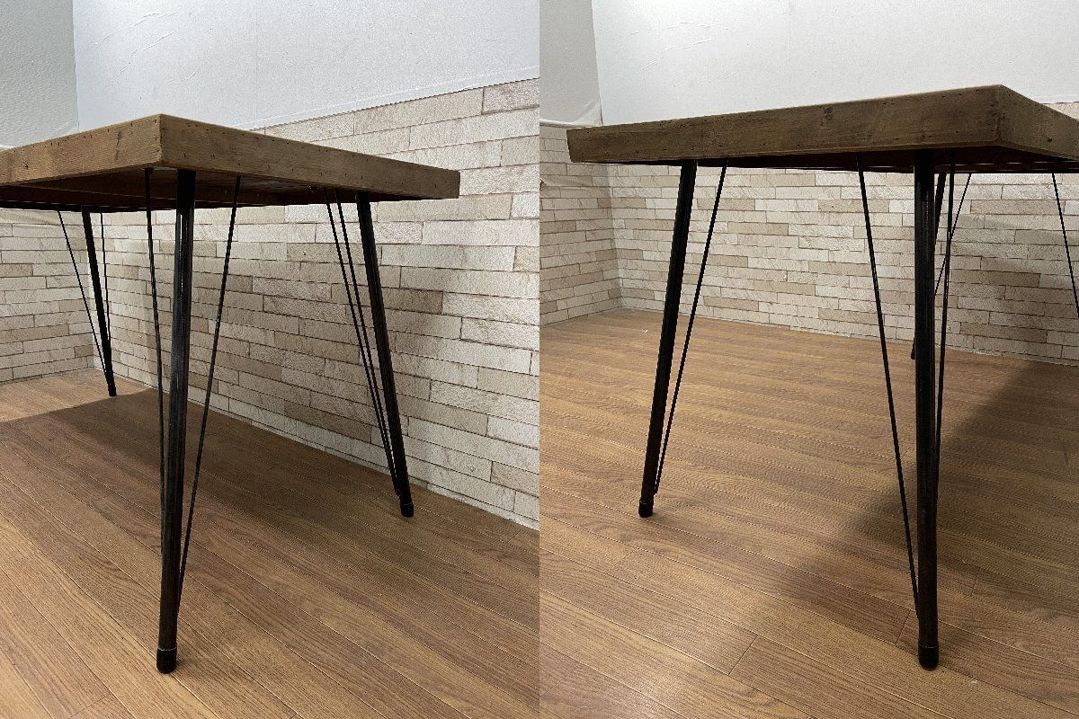 ○関家具 クラッシュゲート FRANK TABLE フランク ダイニングテーブル