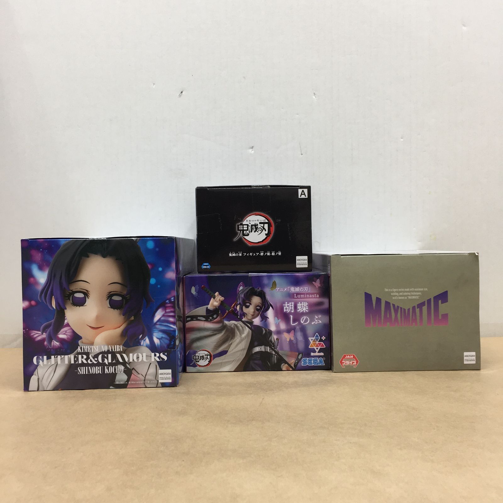 未開封 鬼滅の刃 胡蝶しのぶ フィギュア 4種セット Luminasta