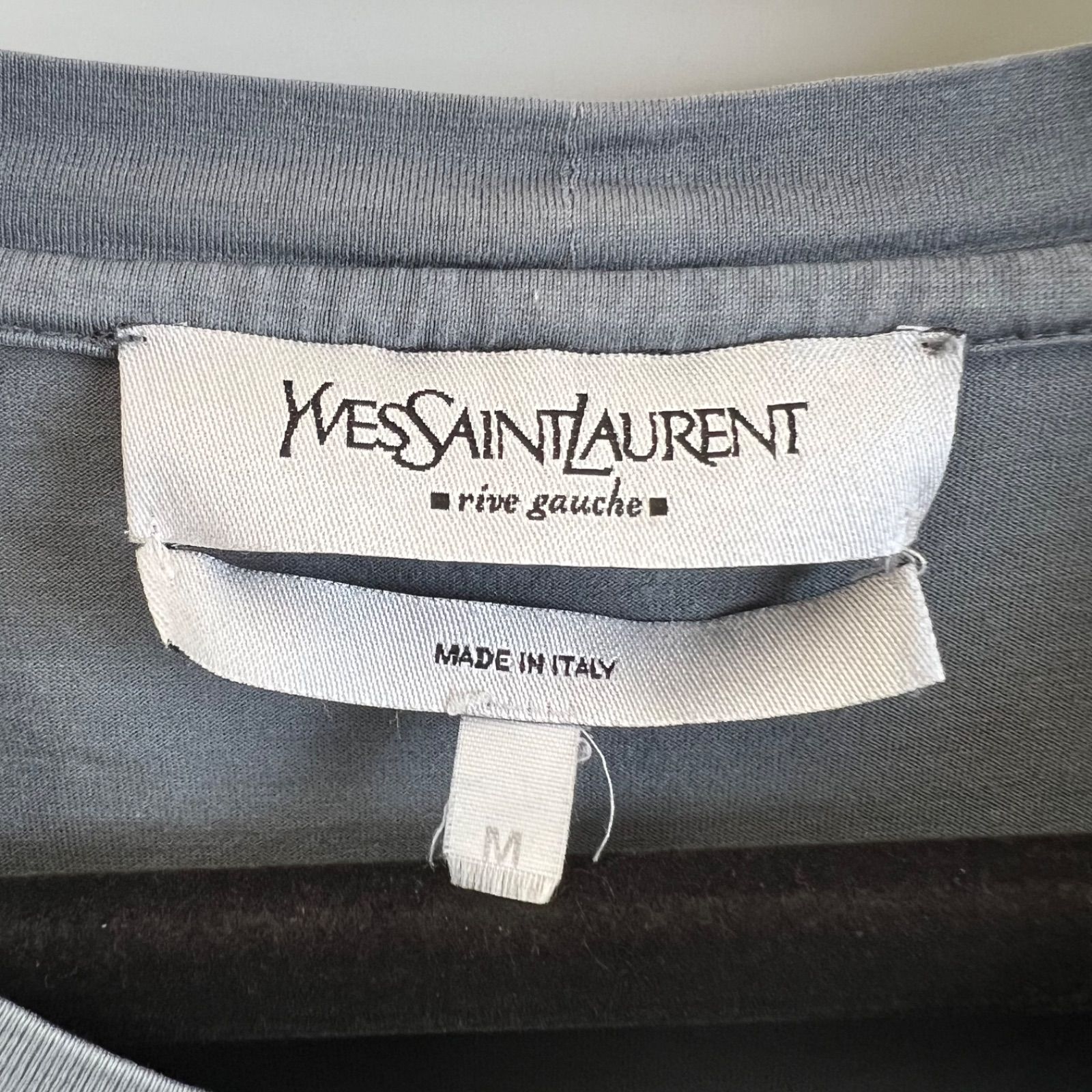 Yves Saint Laurent rive gauche TOMFORD era LOGO Tee M イヴサン