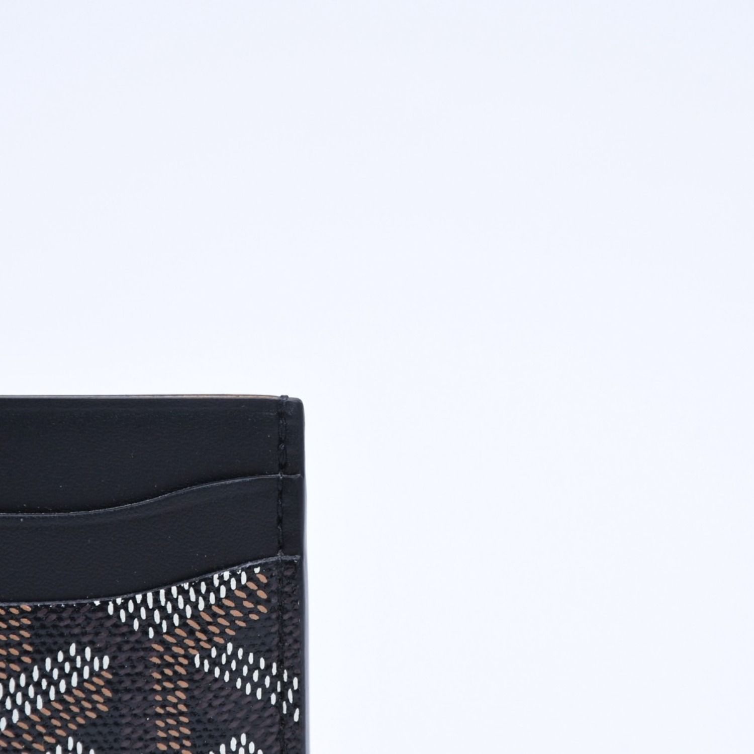 極美品 GOYARD ゴヤール サン・シュルピス ヘリンボーン カードケース