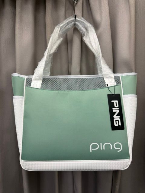 Ld【新品未使用品】ピン GB-L2607 カジュアルトート PING レディース トートバッグ ゴルフ グリーン（葛西店）