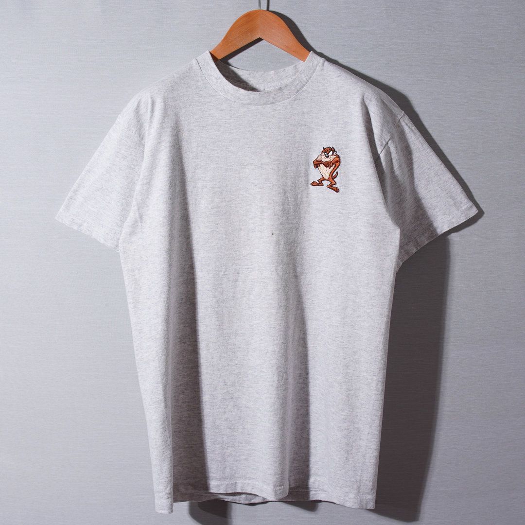 90s 1993年製 ルーニーテューンズ タズマニアンデビル Tシャツ L 相当