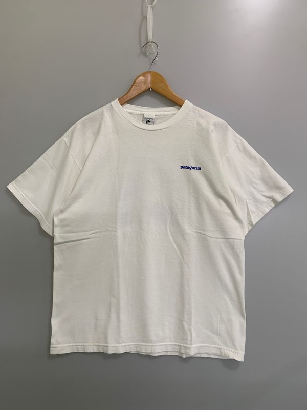 【現状渡し品】 PATAGONIA パタゴニア BENEFICIAL 北斎 PRINT TEE 90'S ベネフィシャル プリント Tシャツ メンズ トップス 90年代 ヴィンテージ 【144-260717-em-15-min】