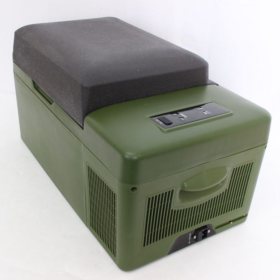 アイリスオーヤマ PCR-20U カーキ 車載冷蔵庫 20L スマホ充電対応 IRIS