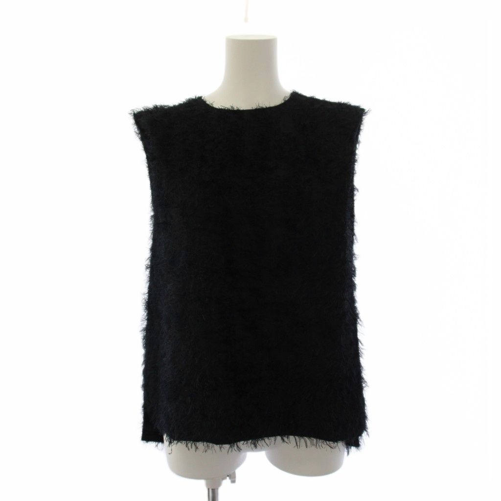 メゾンド ドルチェ maison de dolce cheri tops カットソー ノースリーブ F 黒 mdtp50156bk /BM