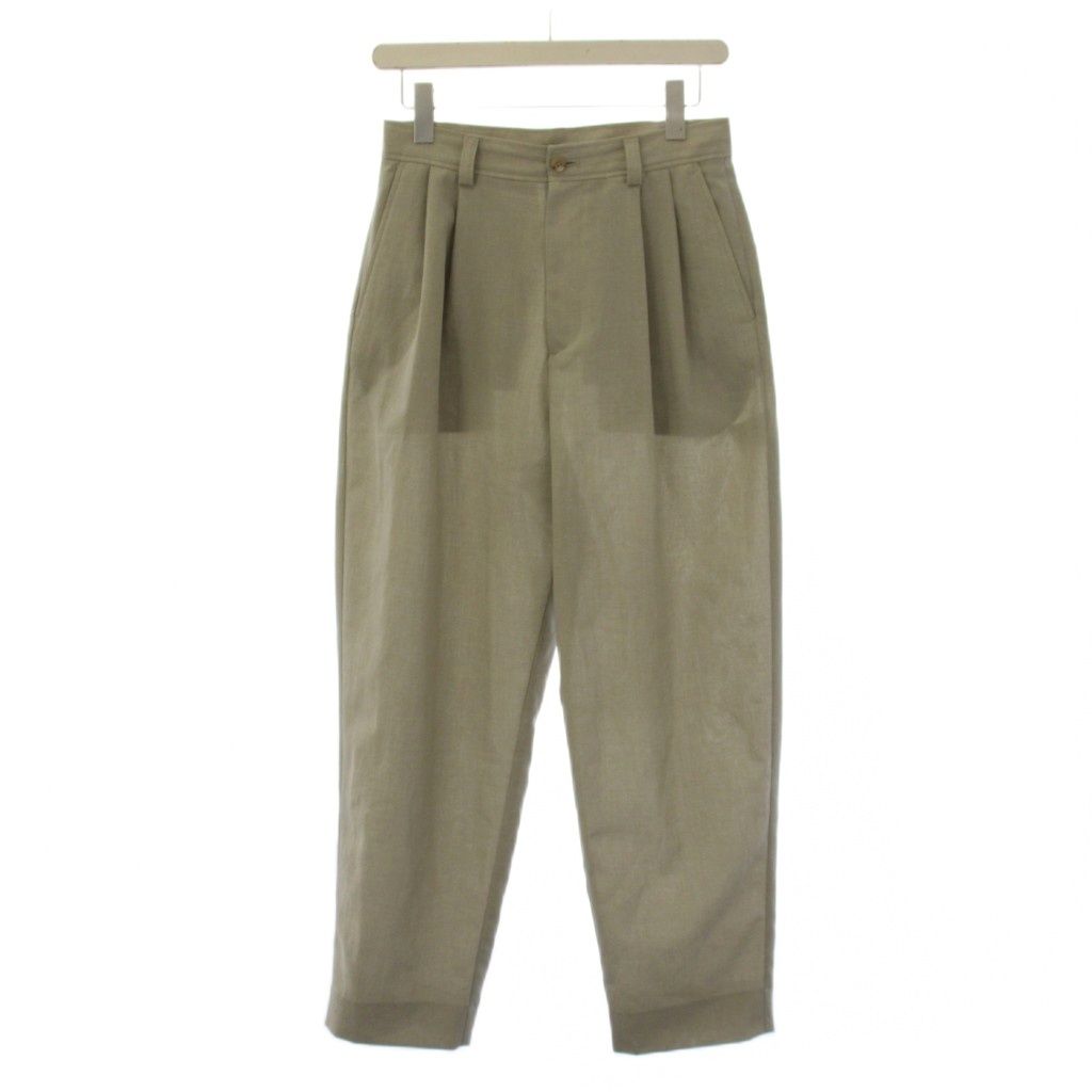 シンゾーン Shinzone 26SS BREEZY PANTS スラックスパンツ ジップフライ 36 グレー 26MMSPA06 /BM
