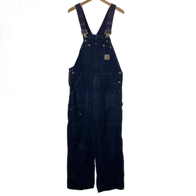【中古】　Carhartt　オーバーオール　90s vintage　90年代　OLD　ボトムス　ダック地　アメカジ　古着　/7010