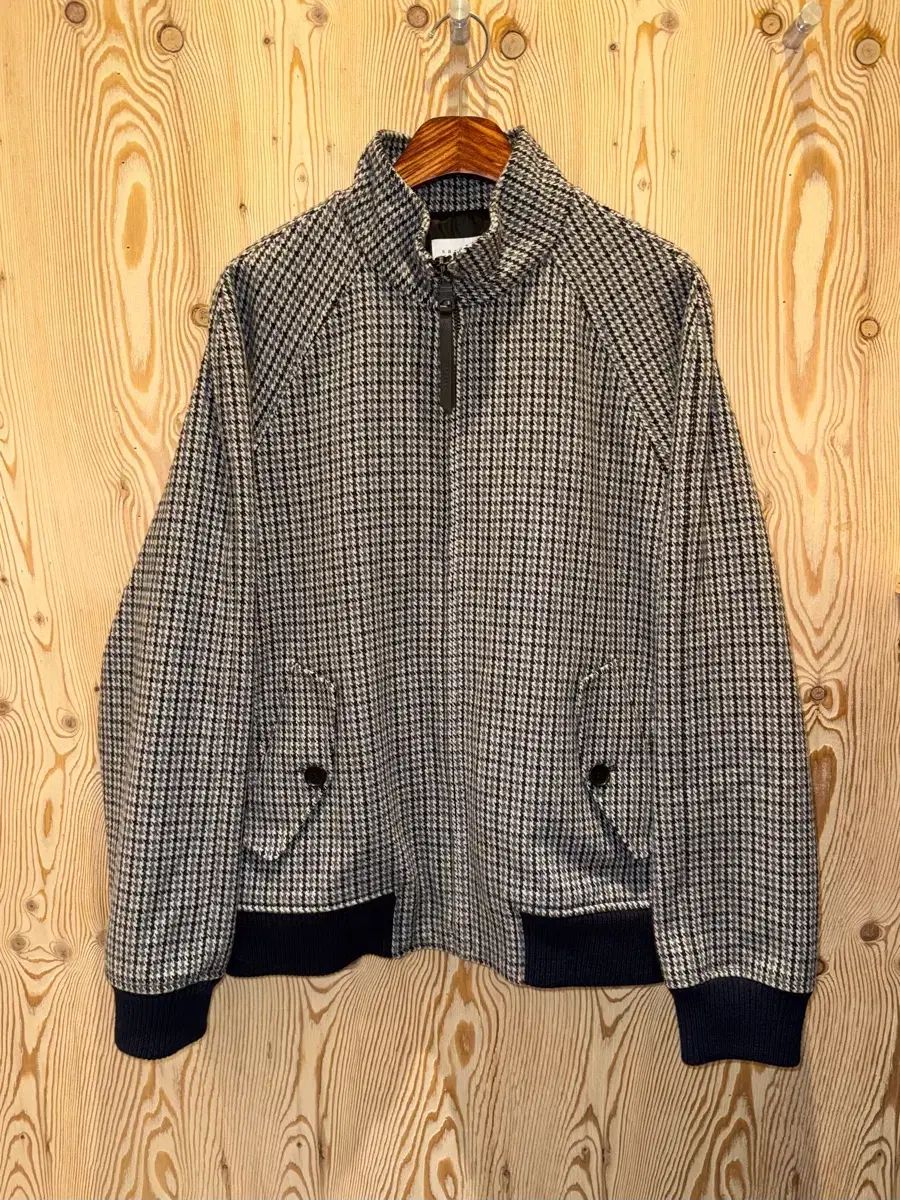 サンドロ オム SANDRO HOMME ハウンドトゥース チェック ジャケット