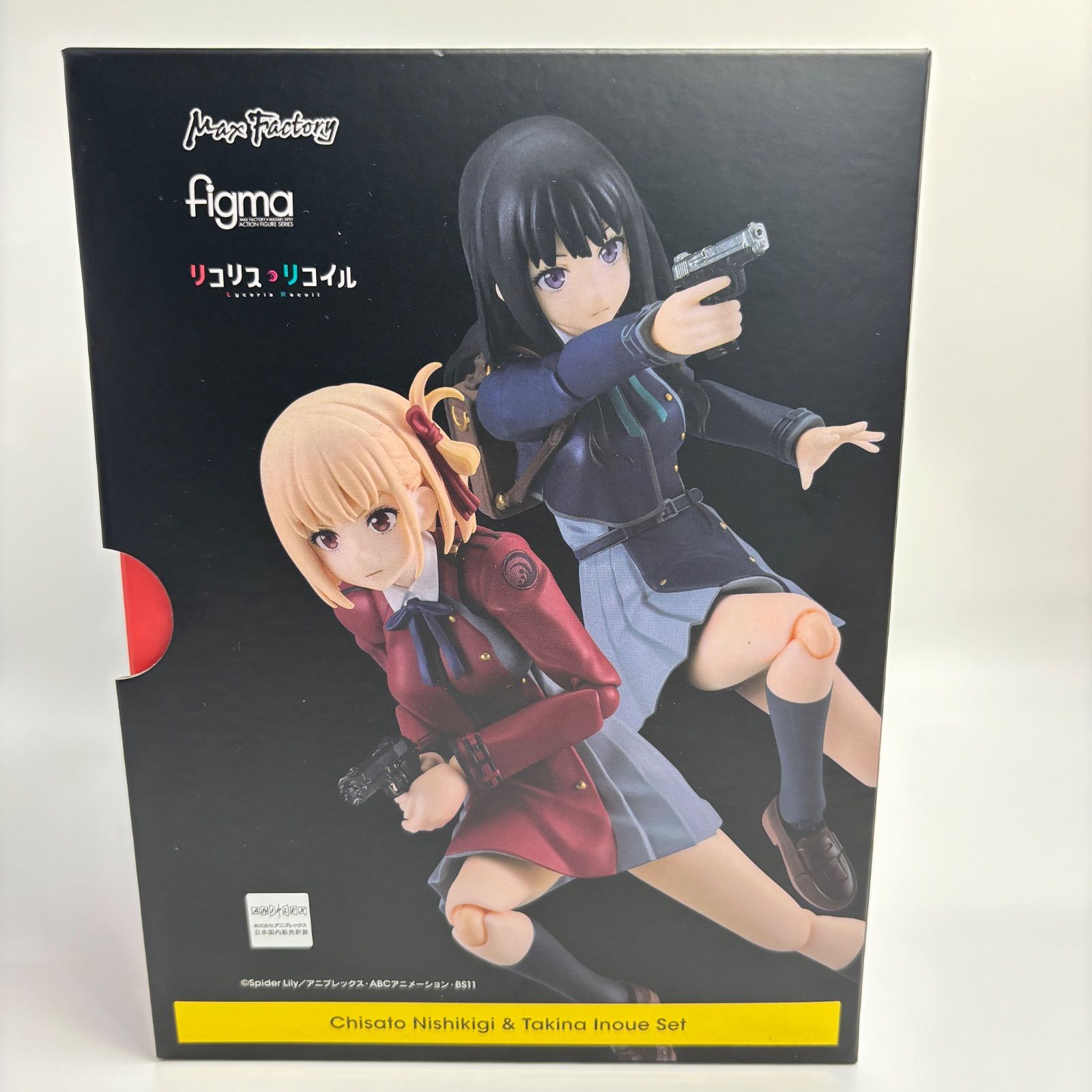 【未開封】 リコリス・リコイル 錦木千束＆井ノ上たきな figma セット マックスファクトリー