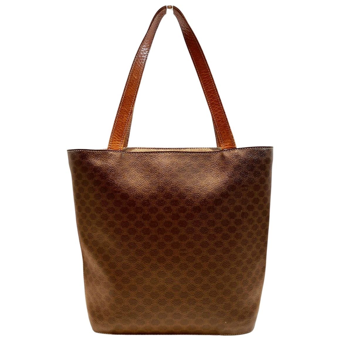 セリーヌ CELINE マカダム トートバッグ バッグ PVCコーティング 