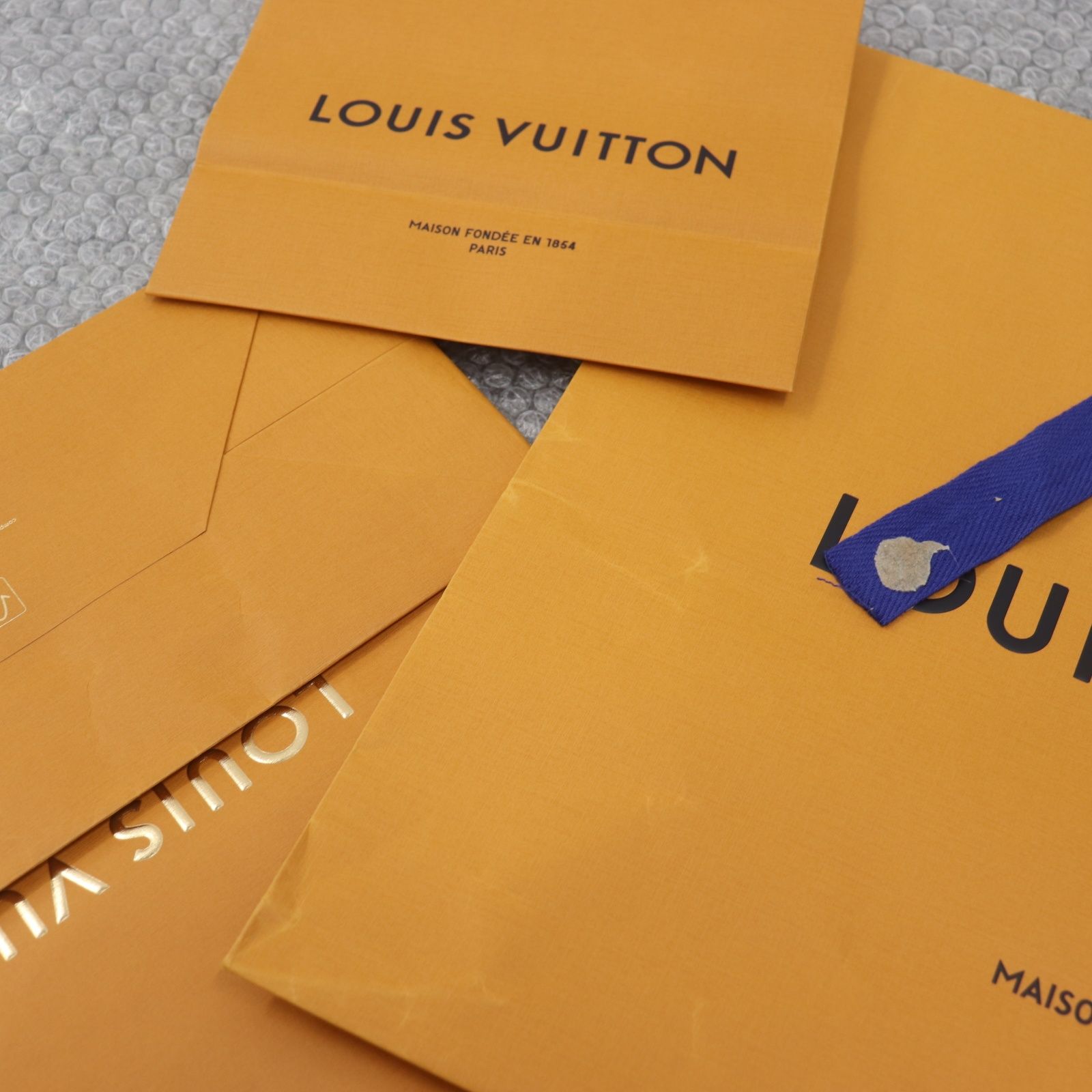 IT1J9QXM99HG LOUIS VUITTON ルイヴィトン BOX 空き箱 ショッパー 純正