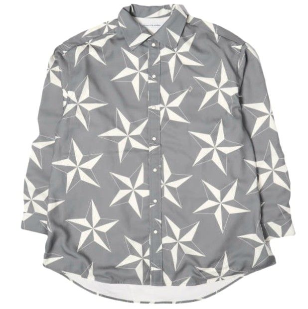 Children of the discordance チルドレン オブ ザ ディスコーダンス 24SS PERSONAL DATA PRINT SHIRT ヴィンテージバンダナプリントコーチシャツ COTDSH-006 2 GRAY 長袖 トップス【中古】【Children of the discordance】 Children of the discordance チルドレン オブ ザ ディスコーダンス