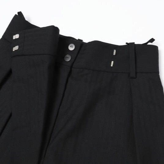 LOEWE ロエベ 24AW イタリア製 Cropped Wrap Trousers クロップド 