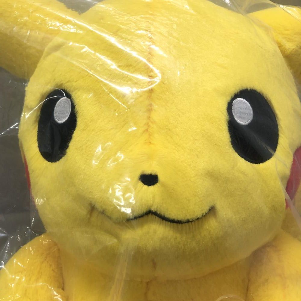 中古】バンダイ ピカチュウ オスのすがた 30周年記念ぬいぐるみ 一番