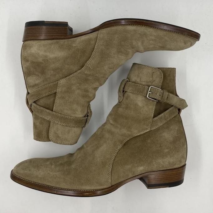 最終出品 サンローラン ワイアットジョッパーブーツ　エディ期 中古】SAINT LAURENT エディ期 ジョッパーブーツ サイズ40 サン