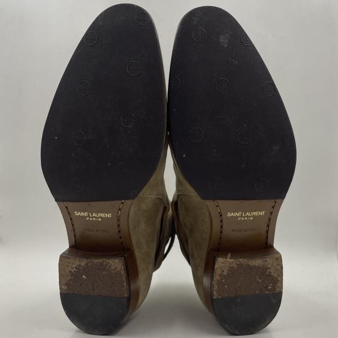 中古】SAINT LAURENT エディ期 ジョッパーブーツ サイズ40 サン